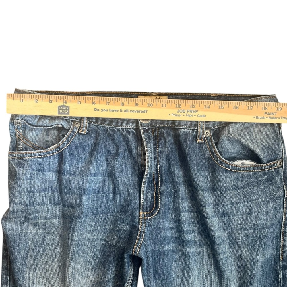 Men's Wrangler 20x Vintage Boot Cut Blue Jeans - Picture 9 of 10
